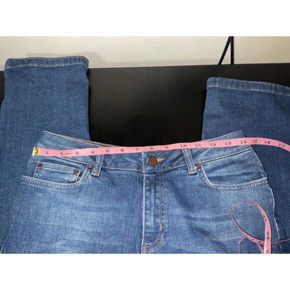 BODEN Jeans the Cavendish Girlfriend Blue size 10 - Picture 5 of 11